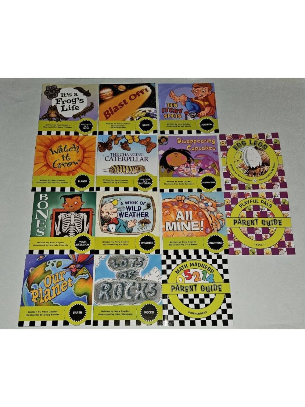 14 VTG Innovative Kids Easy Early Reader Book Lot Science Math Parent Guide 2003